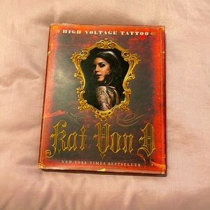 Kat Von D High Voltage Tattoo Hardcover Book